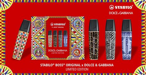 stabilo dolce gabbana cena|dolce gabbana x stabilo.